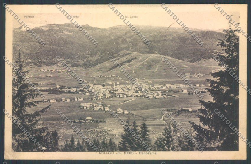 Vicenza Asiago cartolina ZB8053 – fronte