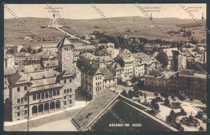Vicenza Asiago cartolina ZB8063 – fronte