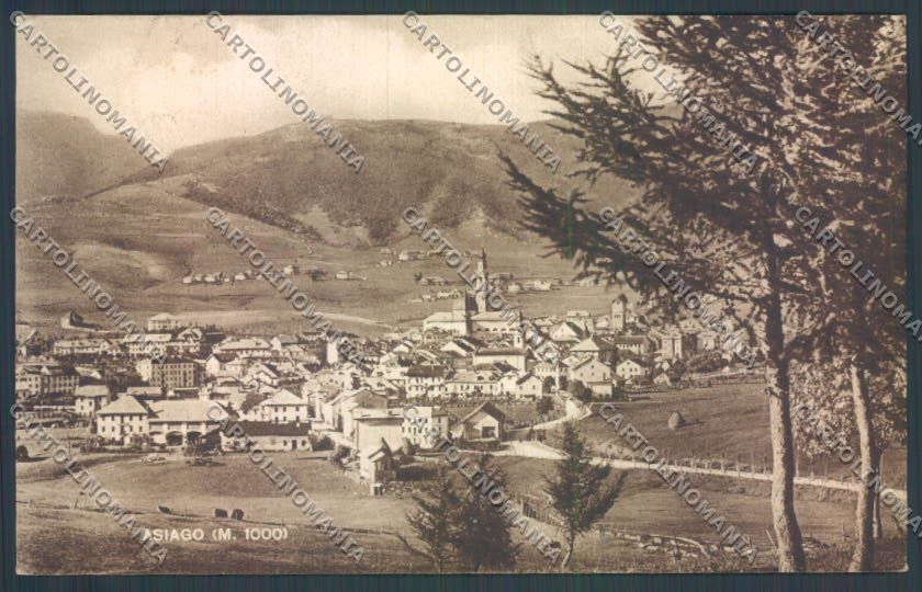 Vicenza Asiago cartolina ZB8072 – fronte