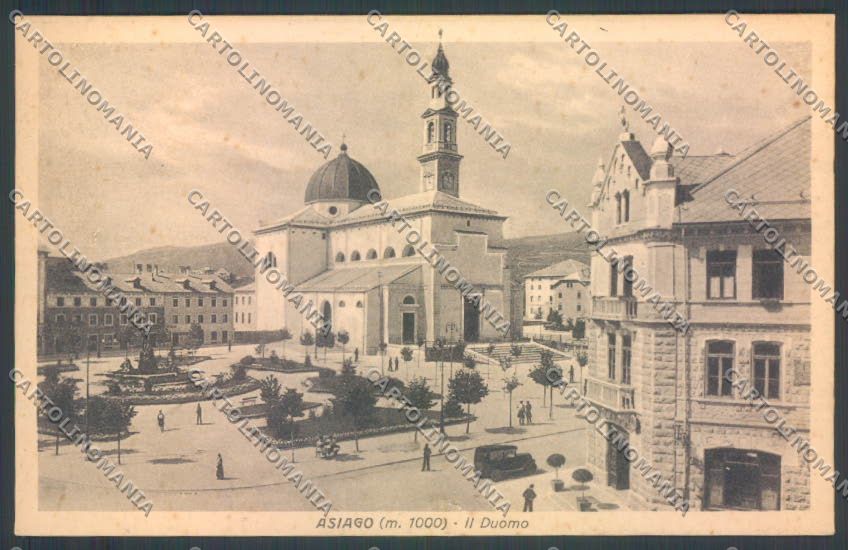 Vicenza Asiago cartolina ZB8098 – fronte