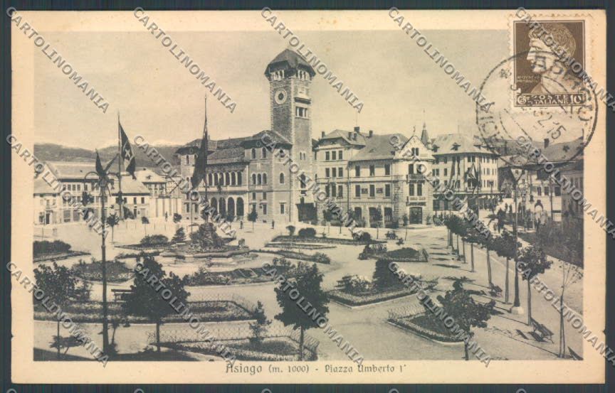 Vicenza Asiago cartolina ZB8108 – fronte