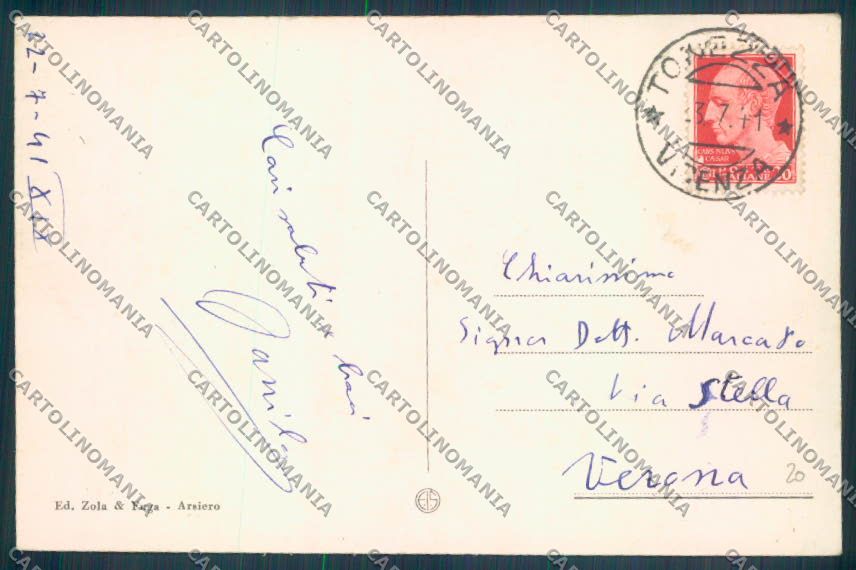 Vicenza Tonezza cartolina ZB8139 – retro