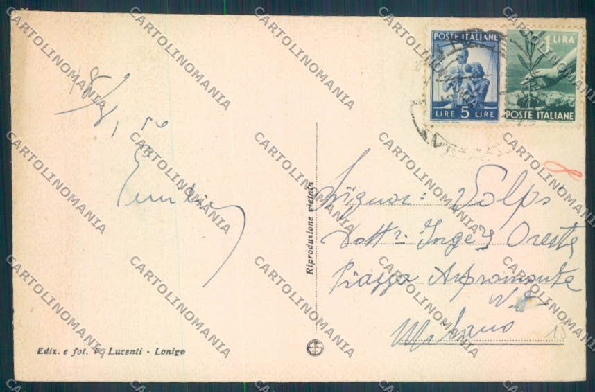 Vicenza Lonigo cartolina ZB8142 – retro