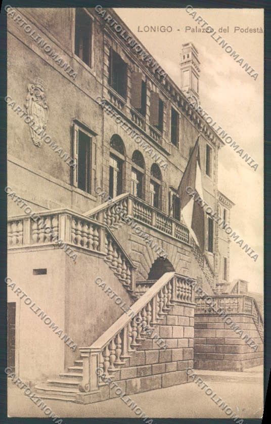 Vicenza Lonigo Palazzo del Podestà cartolina ZB8144 – fronte
