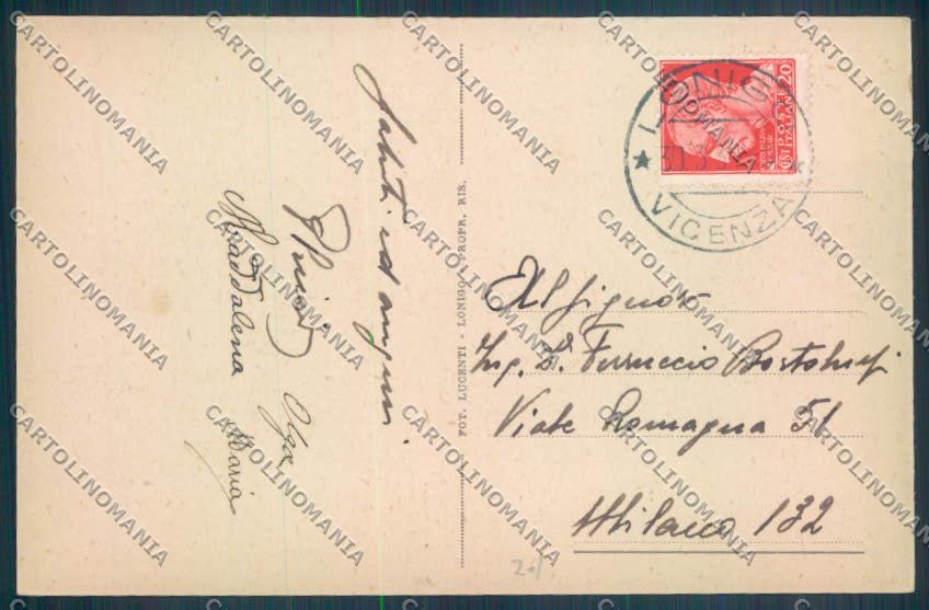 Vicenza Lonigo cartolina ZB8145 – retro