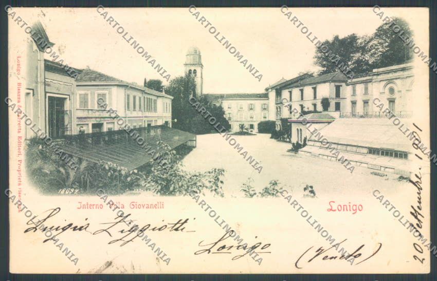 Vicenza Lonigo STRAPPINI cartolina ZB8146 – fronte