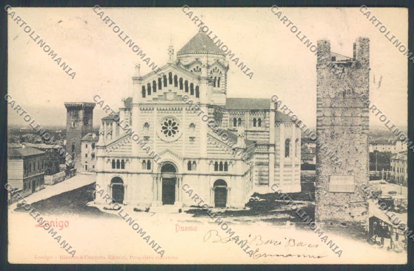 Vicenza Lonigo PIEGA cartolina ZB8150 – fronte