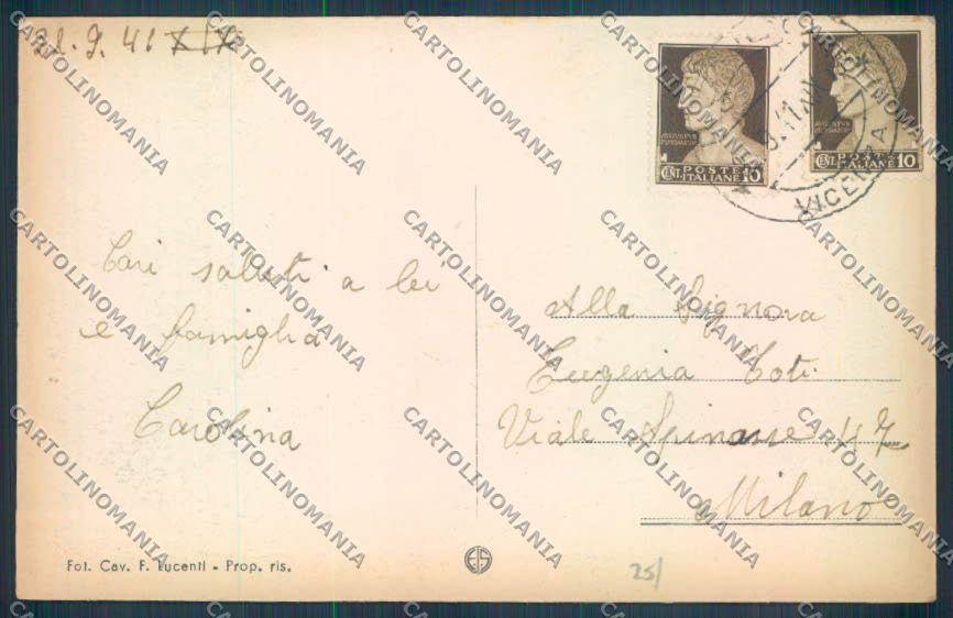 Vicenza Lonigo cartolina ZB8154 – retro