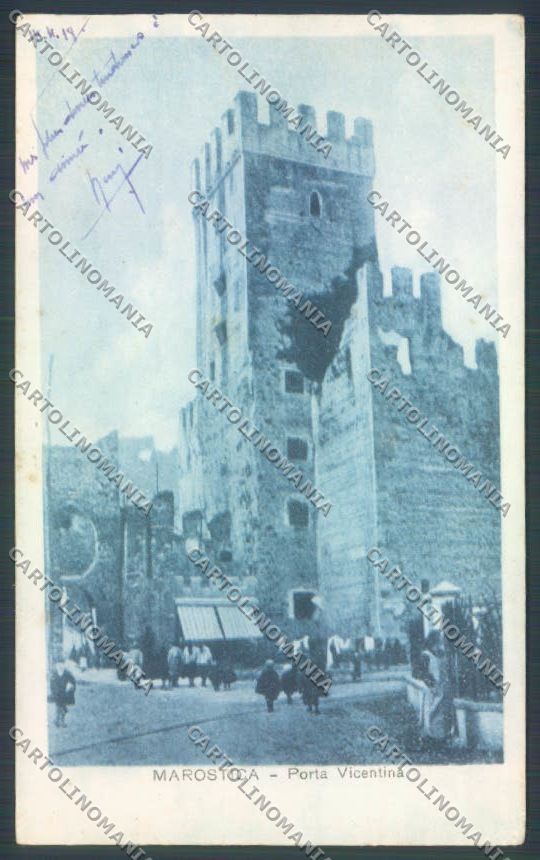 Vicenza Marostica Porta Vicentina cartolina ZB8155 – fronte