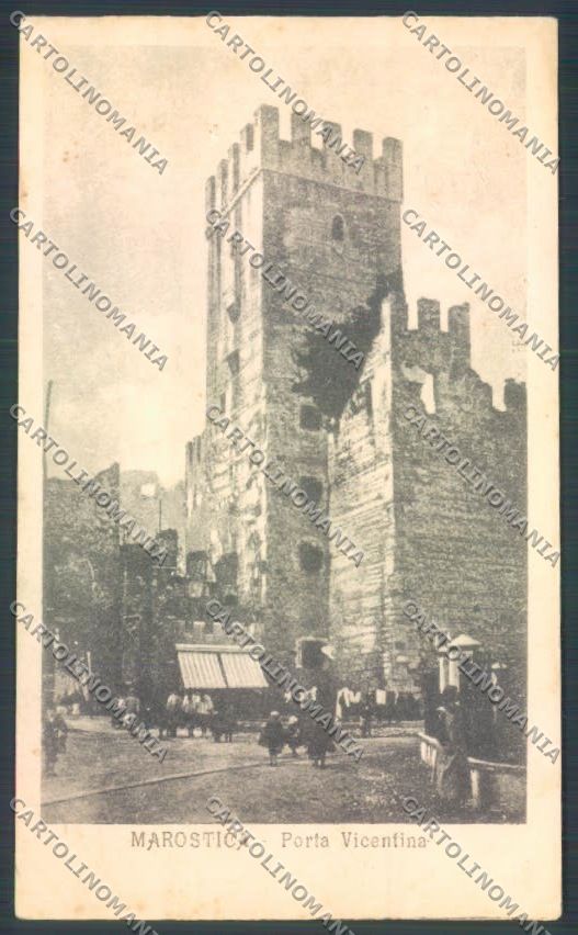 Vicenza Marostica Porta Vicentina cartolina ZB8156 – fronte