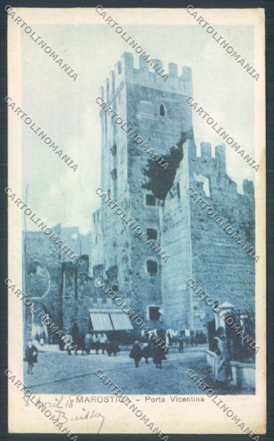 Vicenza Marostica Porta Vicentina cartolina ZB8157 – fronte