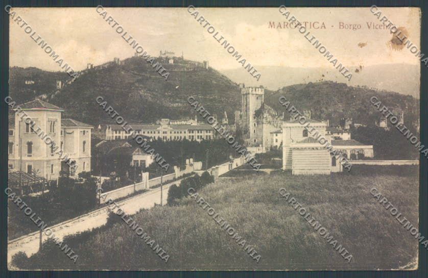 Vicenza Marostica SCOLLATA cartolina ZB8161 – fronte