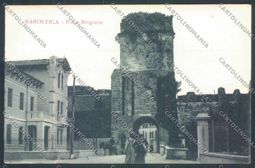 Vicenza Marostica Porta Breganze cartolina ZB8162 – fronte
