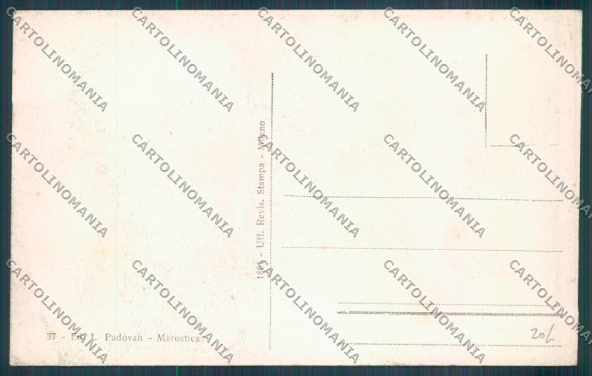 Vicenza Marostica cartolina ZB8164 – retro