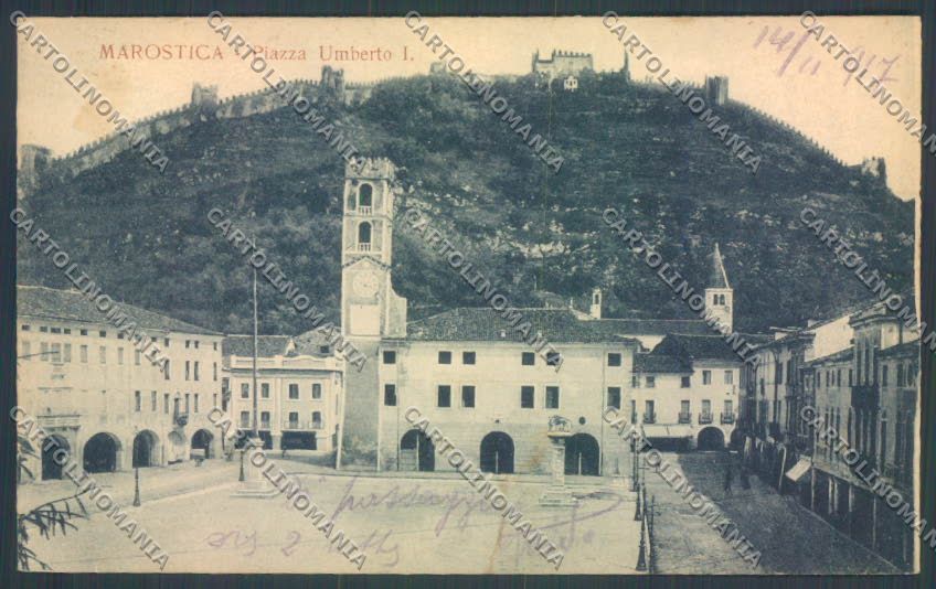 Vicenza Marostica cartolina ZB8165 – fronte