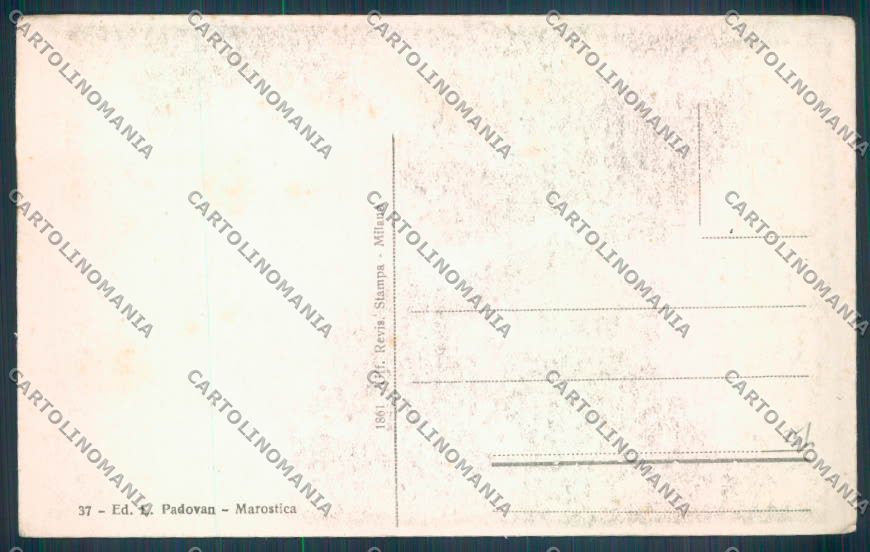 Vicenza Marostica Porta Vicentina cartolina ZB8167 – retro