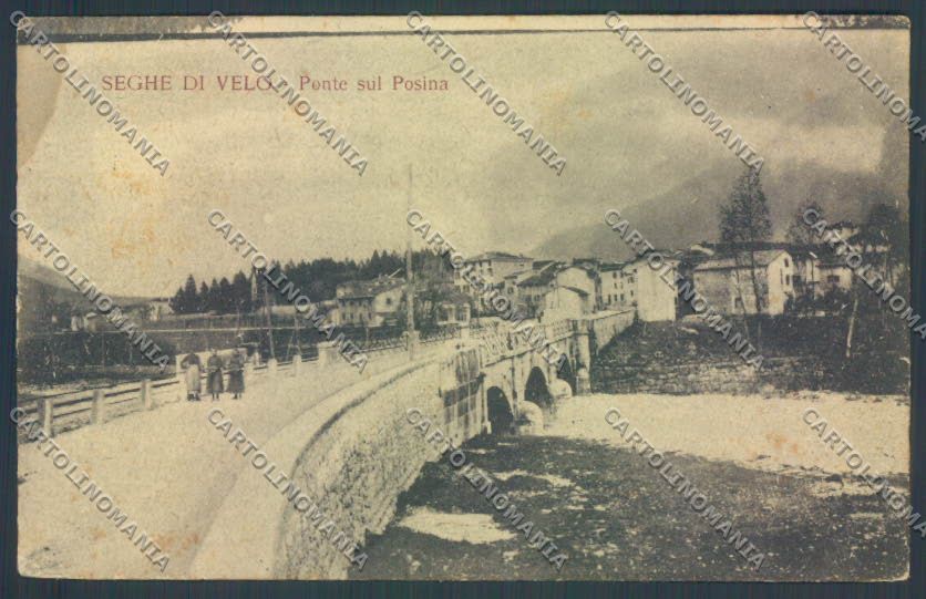Vicenza Seghe di Velo d'Astico cartolina ZB8203 – fronte