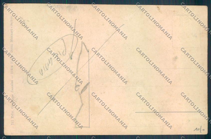 Vicenza Velo d'Astico PIEGATA cartolina ZB8208 – retro
