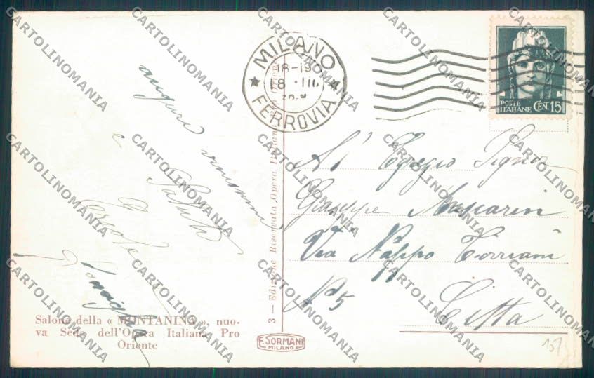 Vicenza Velo d'Astico cartolina ZB8213 – retro