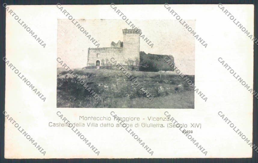 Vicenza Montecchio Maggiore cartolina ZB8233 – fronte