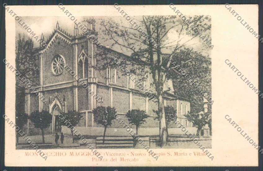 Vicenza Montecchio Maggiore cartolina ZB8235 – fronte