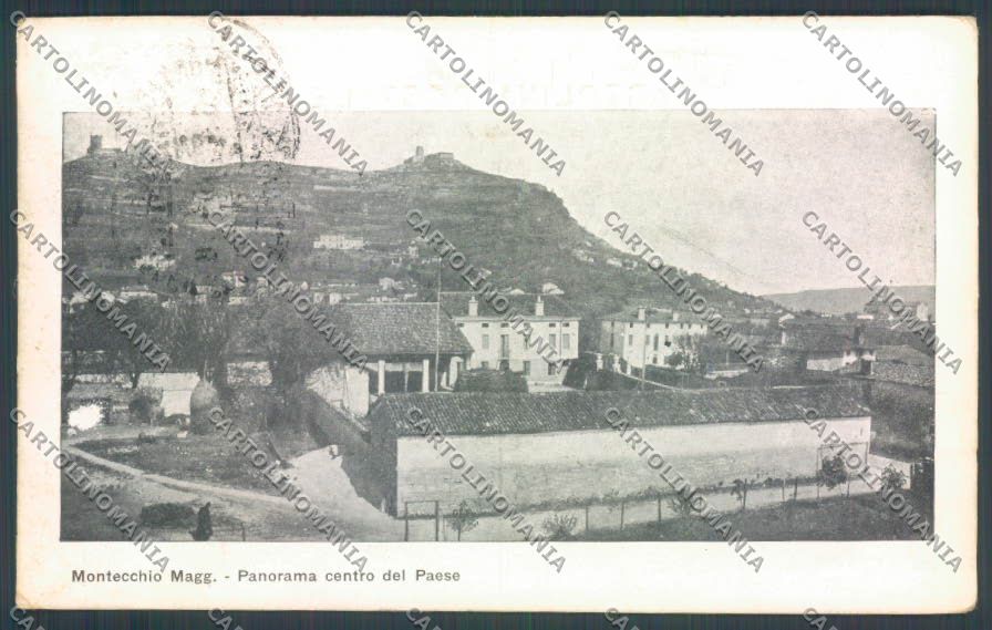 Vicenza Montecchio Maggiore cartolina ZB8240 – fronte