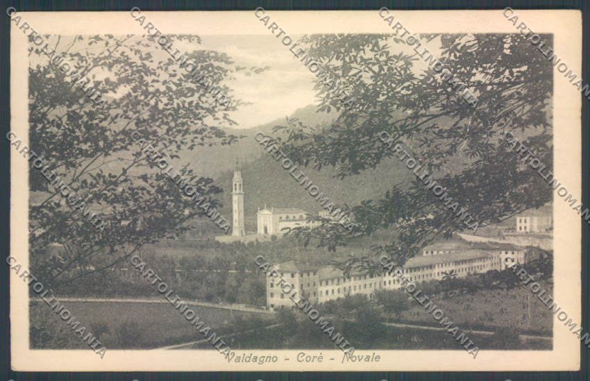 Vicenza Valdagno cartolina ZB8254 – fronte
