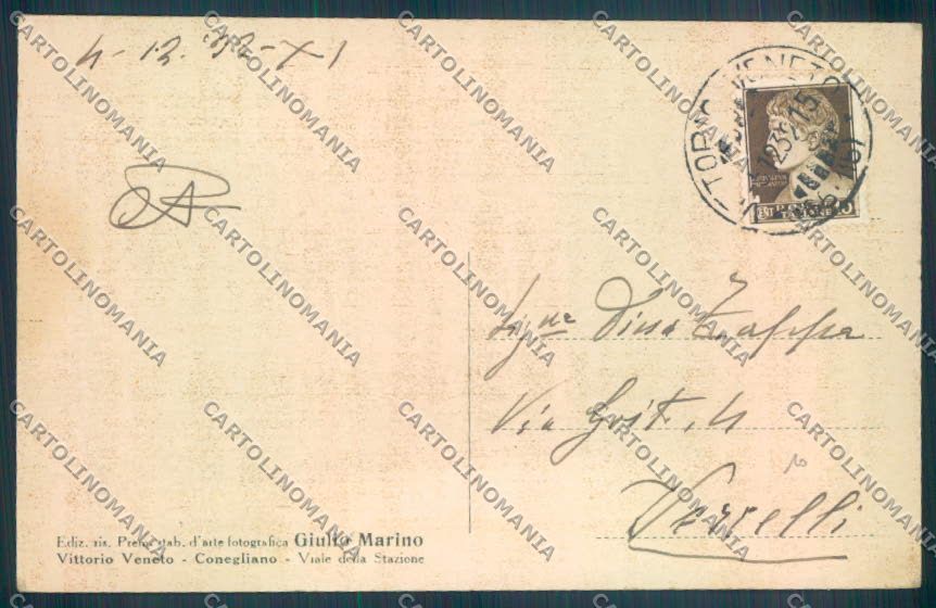Treviso Vittorio Veneto cartolina ZB8277 – retro