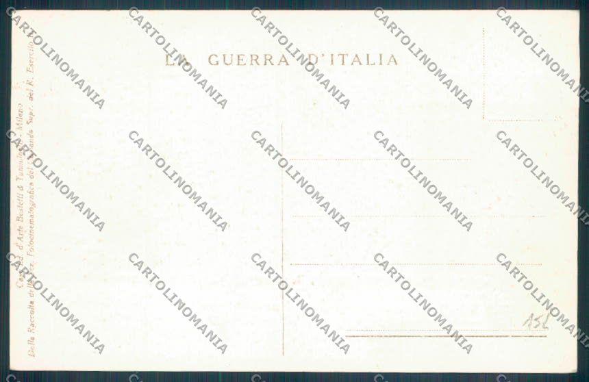 Vicenza Montagna La Guerra d'Italia cartolina ZB8284 – retro