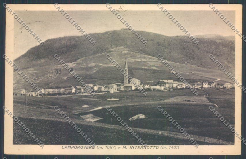 Vicenza Camporovere PIEGHINA cartolina ZB8290 – fronte
