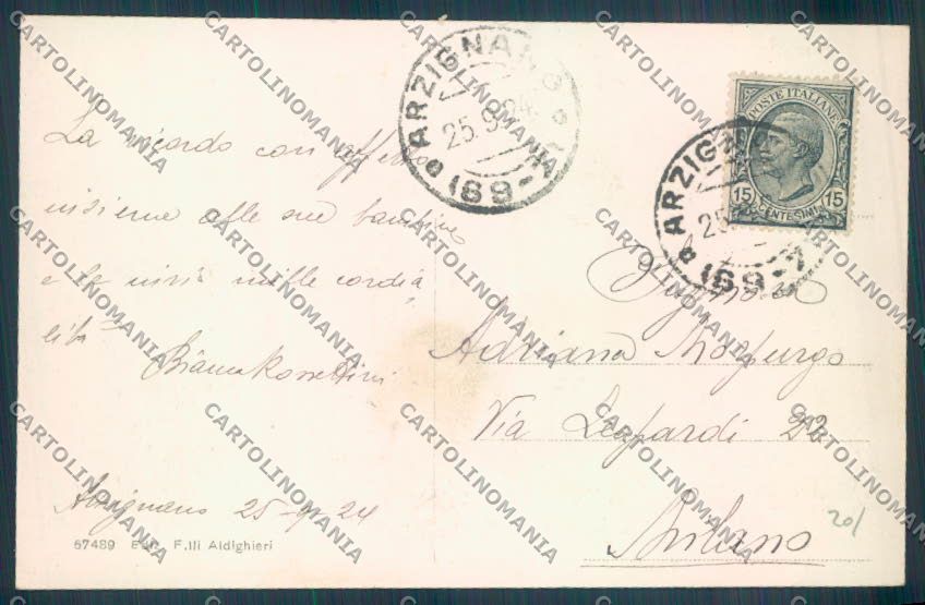 Vicenza Arzignano cartolina ZB8296 – retro