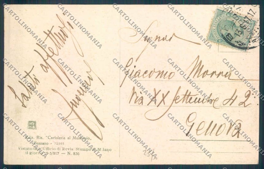 Vicenza Romano d'Ezzelino cartolina ZB8301 – retro