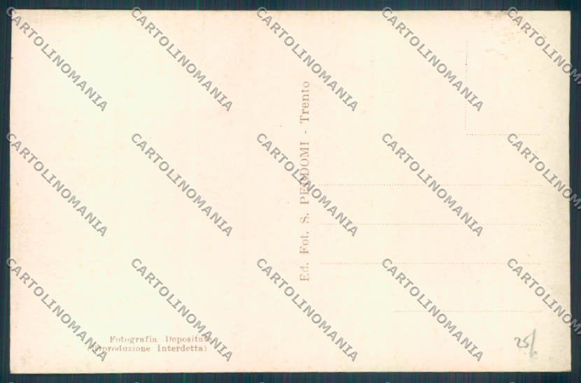 Trento Vallarsa Cesare Battisti Foto Alpini cartolina ZB8303 – retro