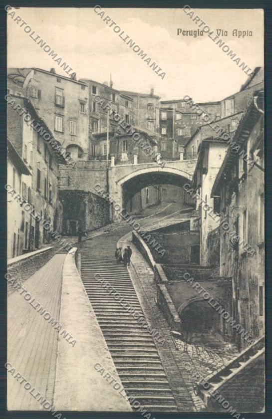 Perugia Città Via Appia cartolina ZB8376 – fronte
