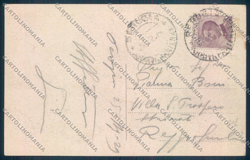 Perugia Città ABRASA cartolina ZB8384 – retro