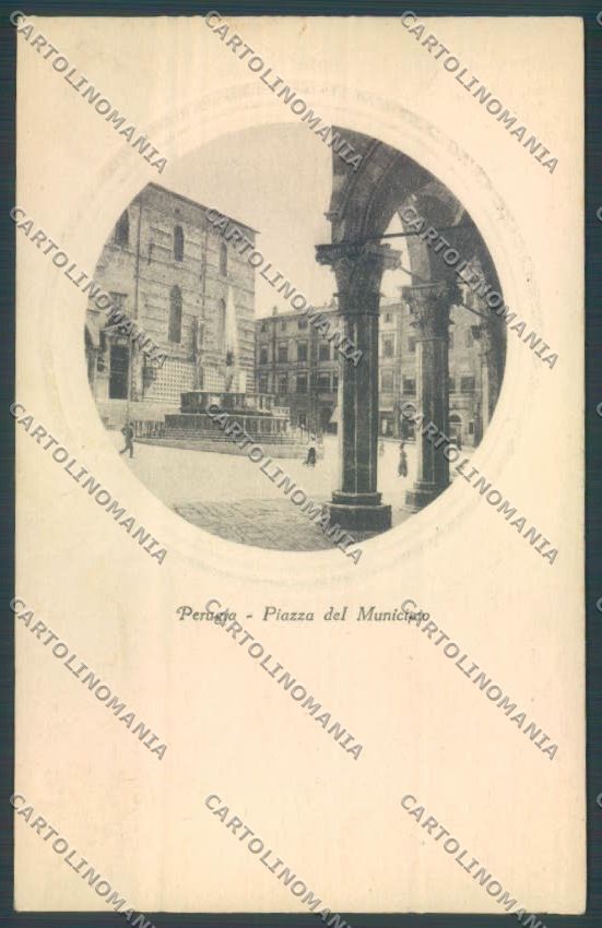 Perugia Città cartolina ZB8393 – fronte