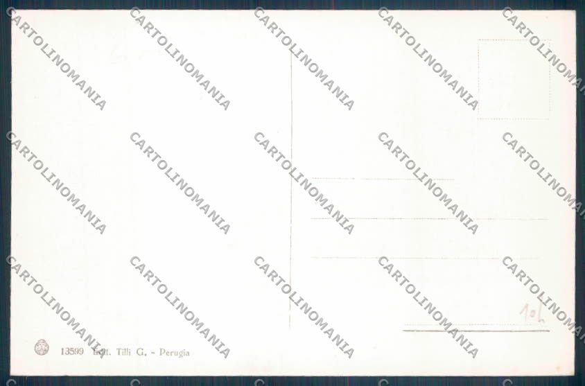 Perugia Città cartolina ZB8401 – retro