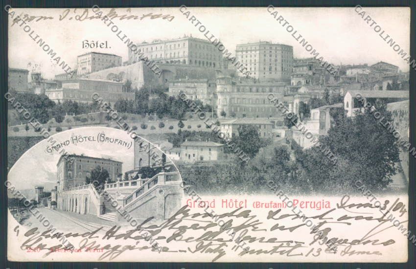 Perugia Città Alterocca cartolina ZB8403 – fronte