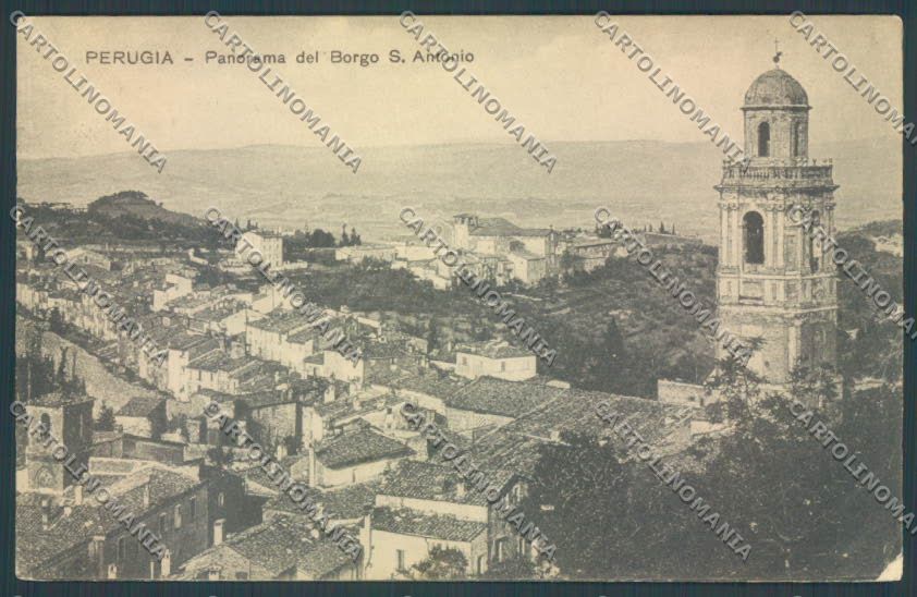 Perugia Città cartolina ZB8406 – fronte