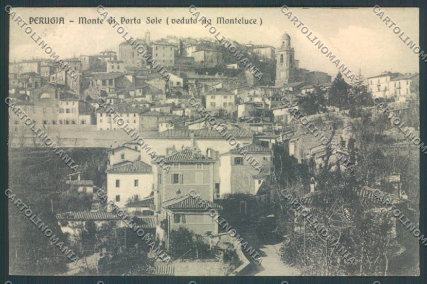 Perugia Città cartolina ZB8412 – fronte