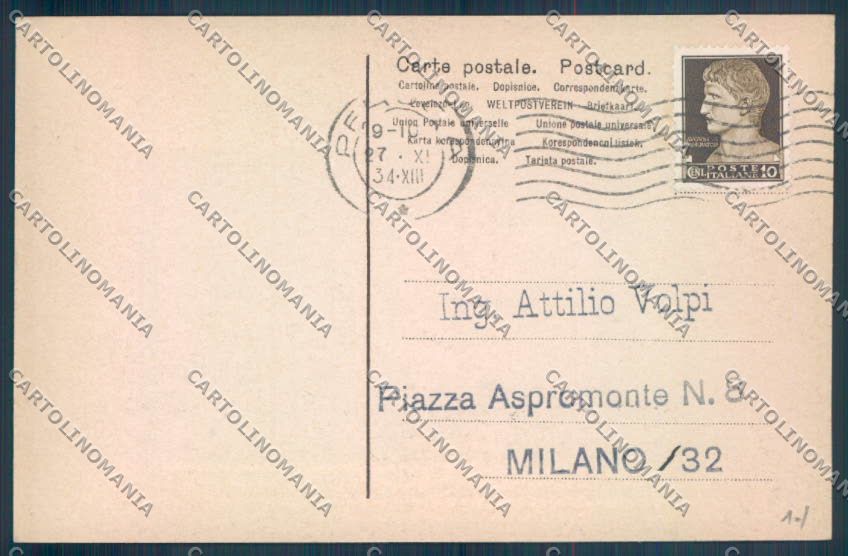 Perugia Città cartolina ZB8419 – retro