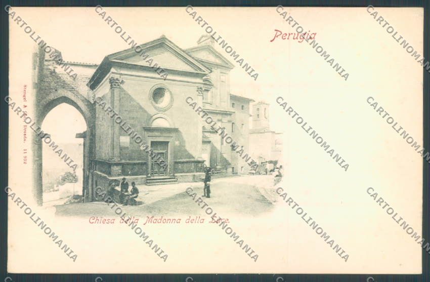 Perugia Città cartolina ZB8430 – fronte