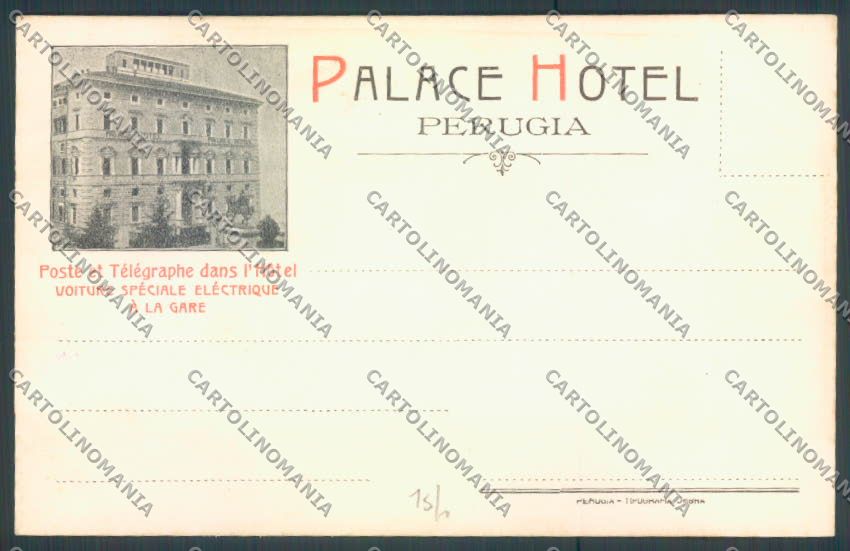 Perugia Città Pubblicitaria cartolina ZB8433 – fronte