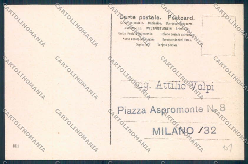 Perugia Città cartolina ZB8443 – retro