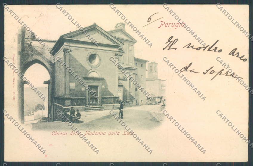 Perugia Città cartolina ZB8447 – fronte