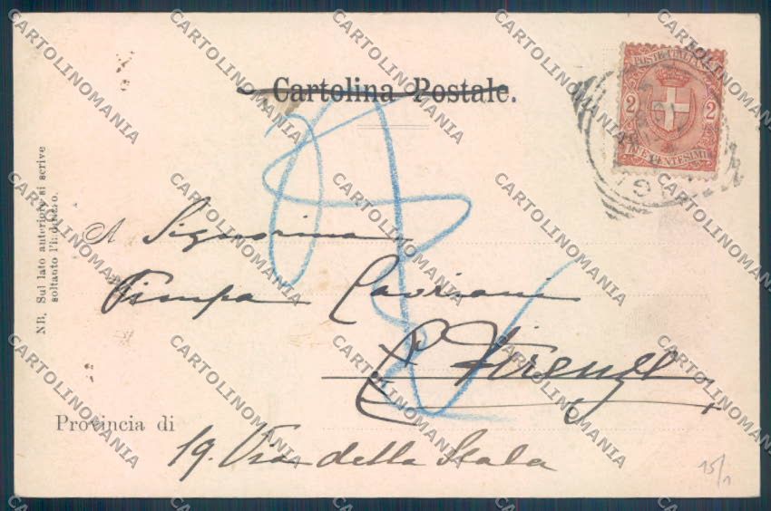 Perugia Città cartolina ZB8447 – retro