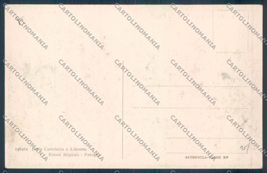 Perugia Città cartolina ZB8456 – retro