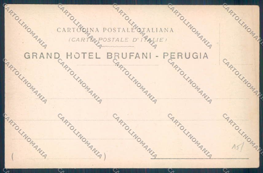 Perugia Città cartolina ZB8457 – retro