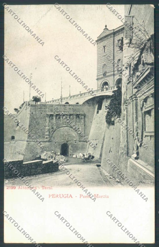 Perugia Città Alterocca cartolina ZB8458 – fronte