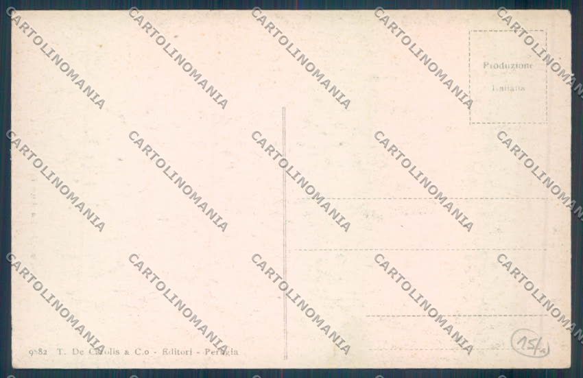 Perugia Città cartolina ZB8461 – retro